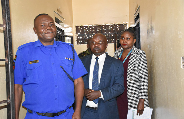Commissioner Dr. Micah Onyiego Inspects Police Cell During Oversight Visit