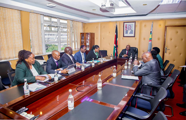 IPOA Board pays a courtesy call to PS Raymond Omollo
